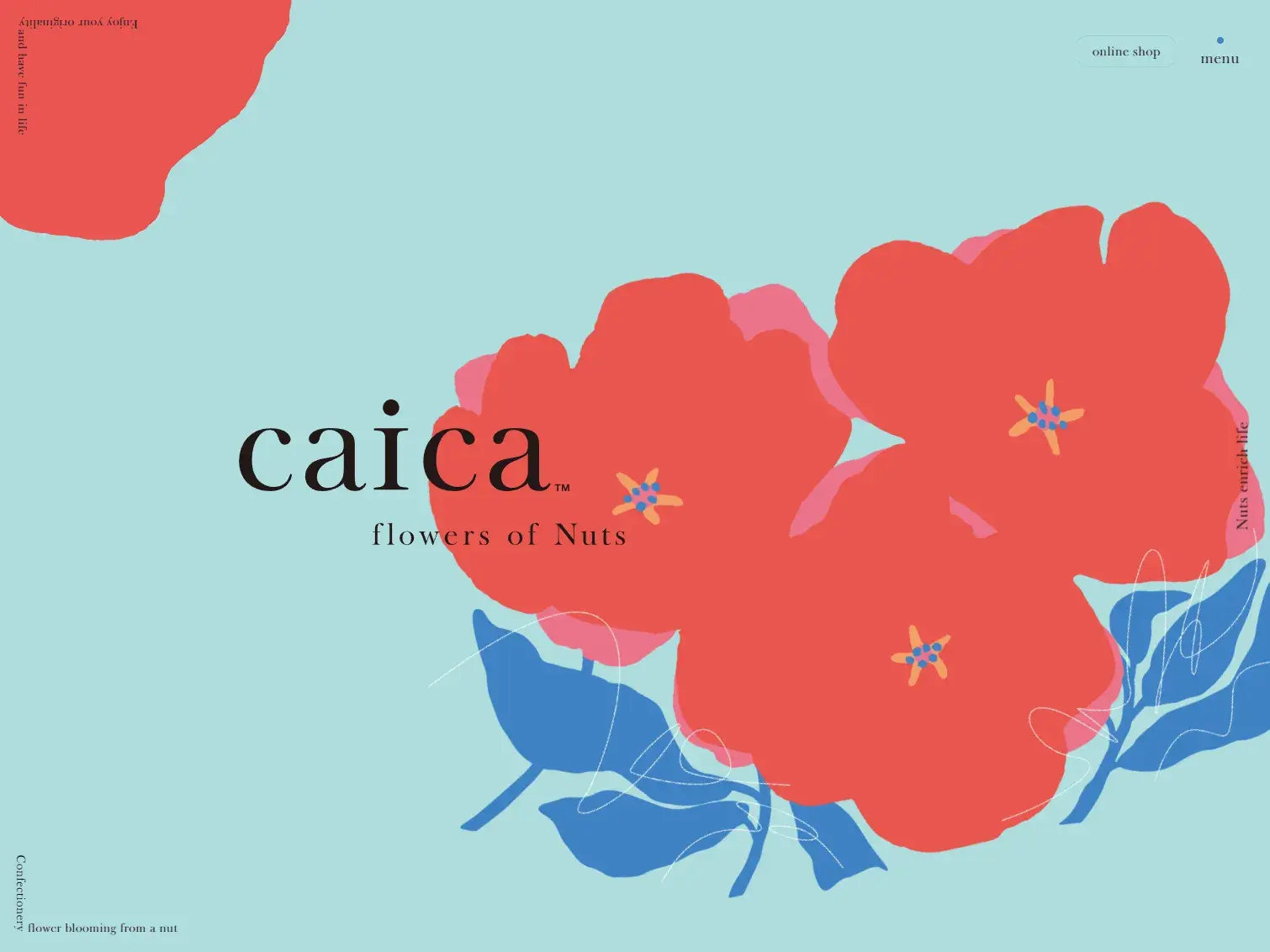 ナッツの美味しさが開花する 【caica カイカ】花ひらくお菓子